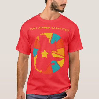 T-shirt PortAlfredBagotville Québec Canada Distres Vintage