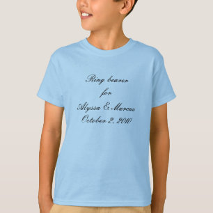 T-shirt Porte-anneaux pour ___________