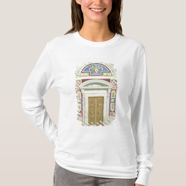 T-shirt Porte au bungalow de Raphael à Vatican, de (Devant)