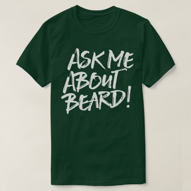 T-shirt Porte-barbe (Design devant)