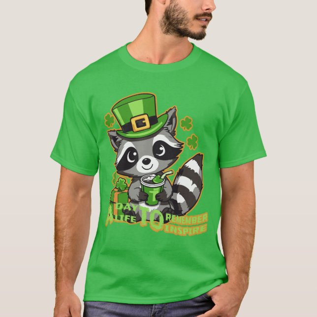 T-shirt porte-bonheur - jour de st patrick (Devant)