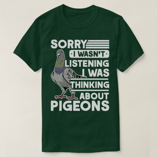 T-shirt Porte-cadeau Pigeon Fancier 1 (Design devant)