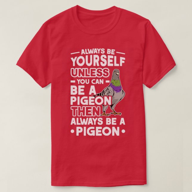 T-shirt Porte-cadeau Pigeon Fancier 2 (Design devant)