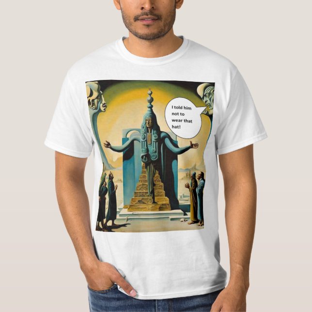 T-shirt Porte ce chapeau (Devant)
