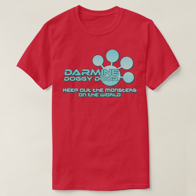 T-SHIRT PORTE DE DOGGY DARMINE (Design devant)