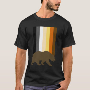 T-shirt Porte-drapeau Gay Bear Pride
