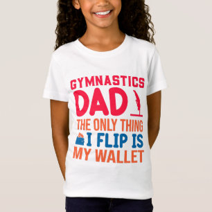 T-Shirt Porte-feuille papa de gymnastique