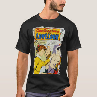 T-shirt Porté Lovelorncomic livre couverture vintage