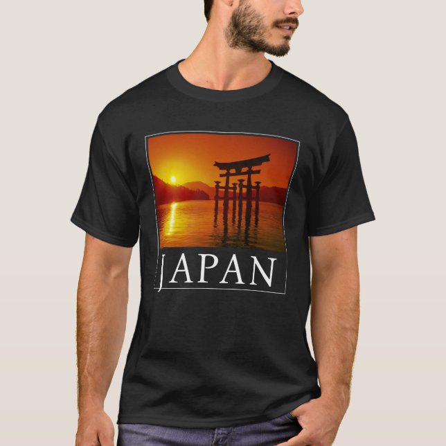 T-shirt Porte O-Torii, Sanctuaire Itsukushima | Miyajima,  (Devant)