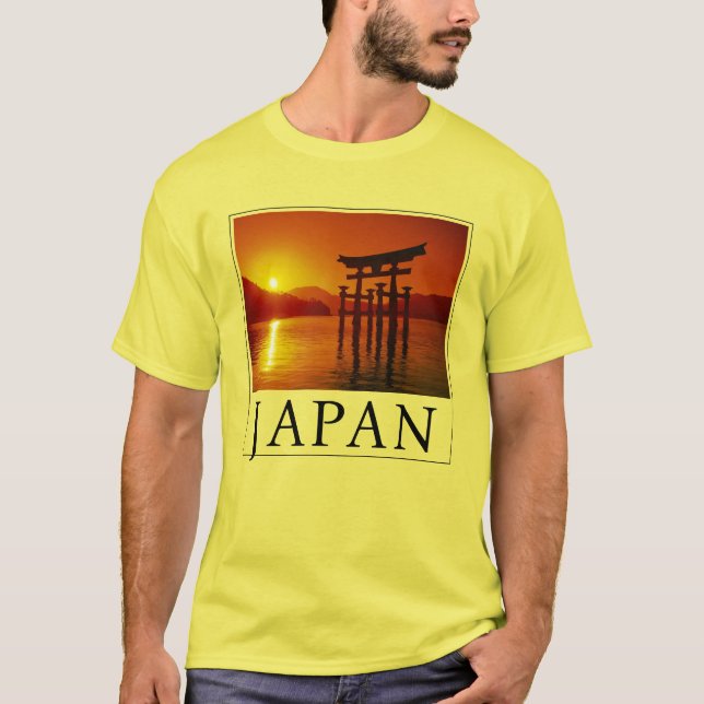 T-shirt Porte O-Torii, Sanctuaire Itsukushima | Miyajima,  (Devant)
