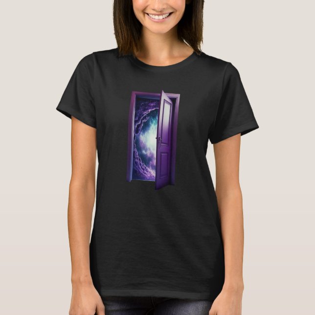T-shirt Porte spatiale de l'univers (Devant)