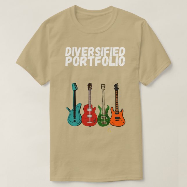 T-shirt Portefeuille diversifié 1 (Design devant)