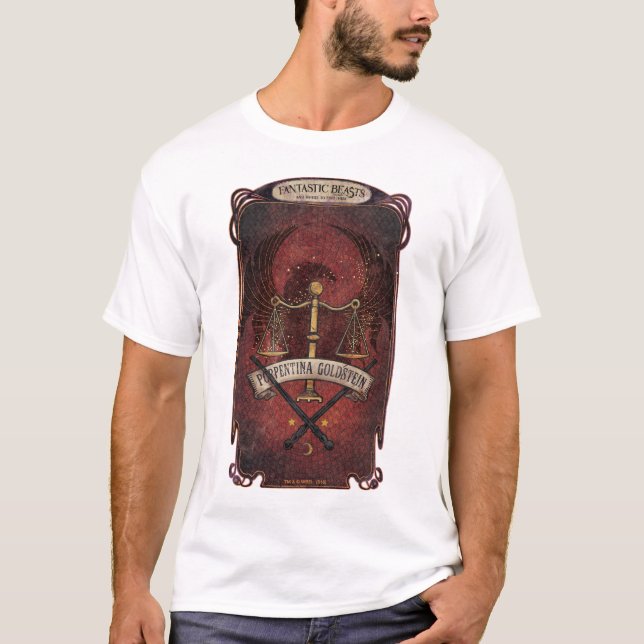 T-shirt PORTENTINA GOLDSTEIN™ MACUSA™ Graphique (Devant)