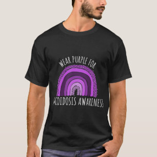 T-shirt Porter le mois de sensibilisation à la sarcoïdose 