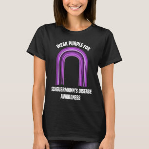 T-shirt Porter le pourpre pour Scheuermanns Sensibilisatio