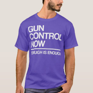 T-shirt Porter Orange Anti Gun Contrôle Maintenant Suffisa