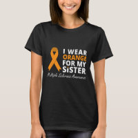 Porter Orange Pour Ma Soeur Ms Awareness Ribbon 1