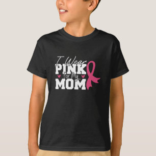 T-shirt Porter Pink Maman Mère Famille Correspondant Cance