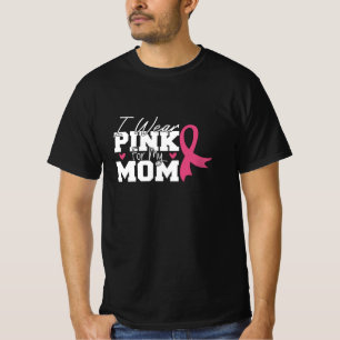 T-shirt Porter Pink Maman Mère Famille Correspondant Cance