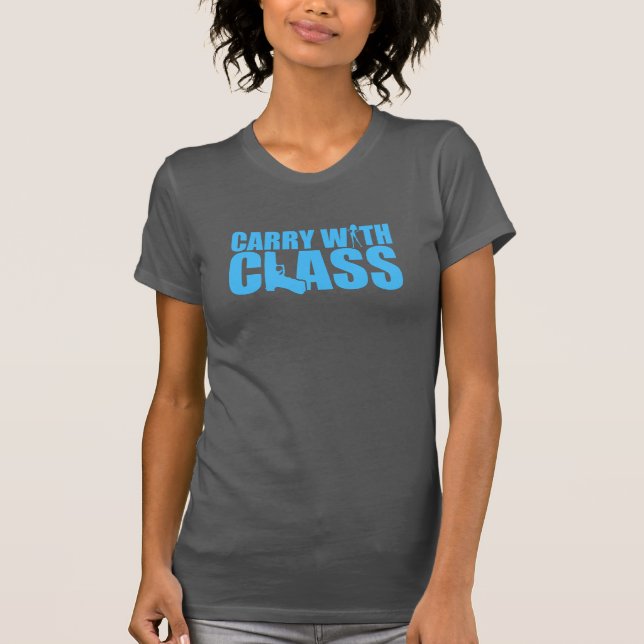 T-shirt Portez avec la classe (Devant)