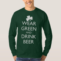 PORTEZ DE LA BIÈRE VERTE ET BOIRE