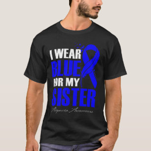 T-shirt Portez Du Bleu Pour Ma Soeur Alopecia