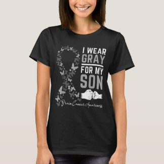 T-shirt Portez du gris pour les cadeaux de sensibilisation