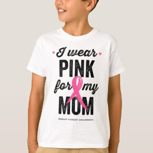 T-shirt Portez Du Rose Pour Ma Mère