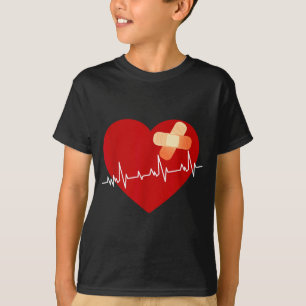 T-shirt Portez du rouge en février pour la sensibilisation