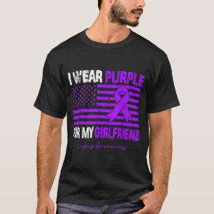 T-shirt Portez du violet pour la sensibilisation au lupus