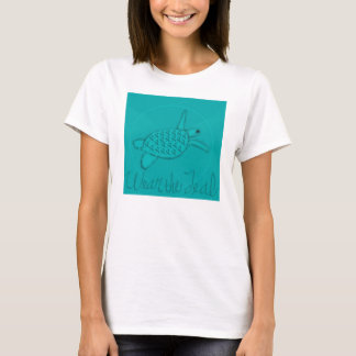 T-shirt Portez la conscience turquoise de Cancer ovarien