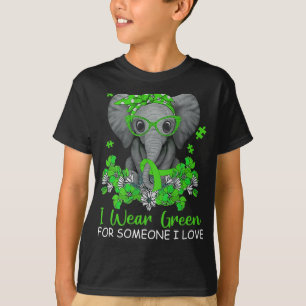 T-shirt Portez le vert pour la sensibilisation à la santé