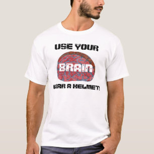 T-shirt Portez un casque