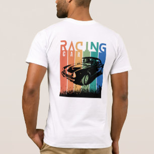 T-shirt Portez votre sport, Voiture Racing