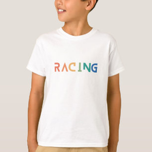 T-shirt Portez votre sport, Voiture Racing