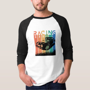 T-shirt Portez votre sport, Voiture Racing