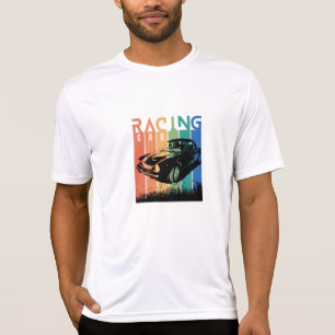 T-shirt Portez votre sport, Voiture Racing