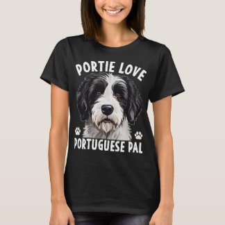 T-shirt Portie Love Portugais Pal Chien