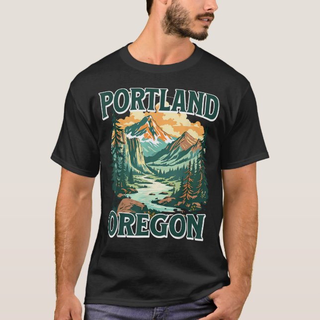 T-shirt Portland (Devant)