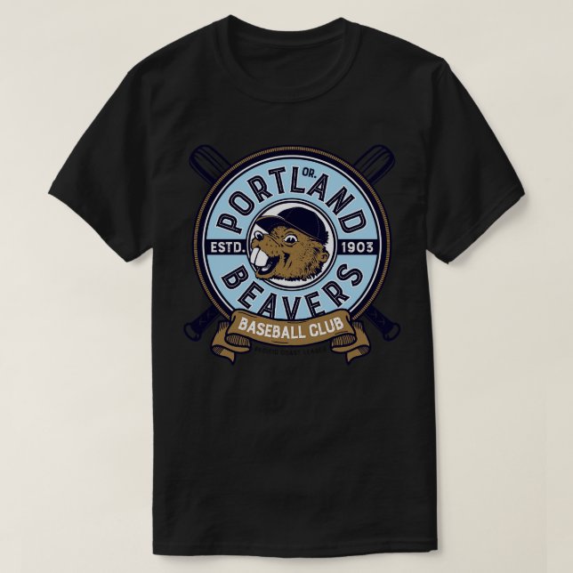 T-shirt Portland Beavers (Design devant)