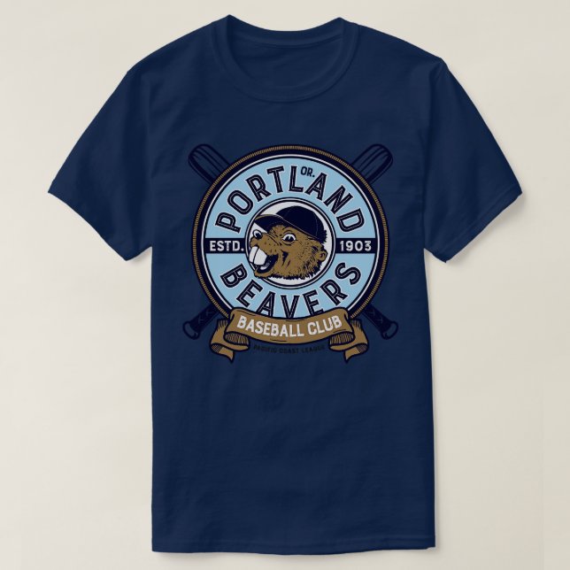T-shirt Portland Beavers (Design devant)