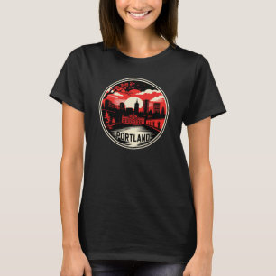 T-shirt Portland City Oregon USA