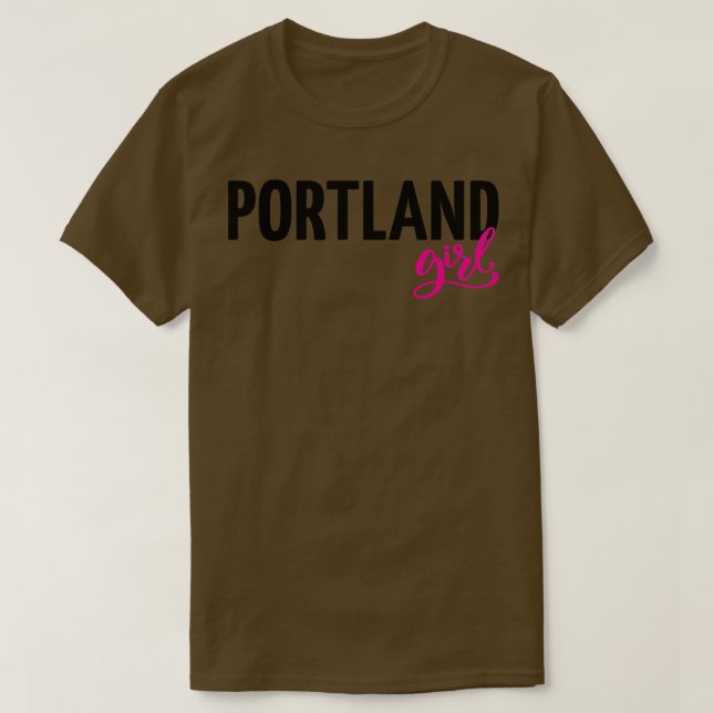 T-shirt Portland Girl (Design devant)