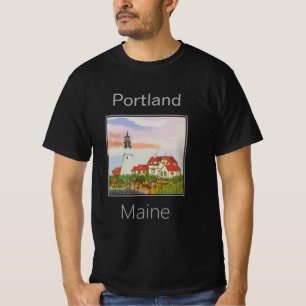 T-shirt Portland Head Lighthouse, Portland, Maine