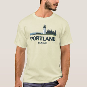 T-shirt Portland Maine États-Unis