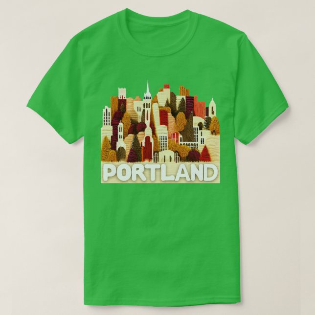 T-shirt Portland Oregon (Design devant)