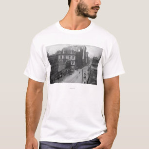 T-shirt Portland, OU vue de troisième photographie de rue