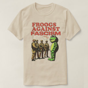 T-shirt Portland Résiste Portland Grenouille Protestation