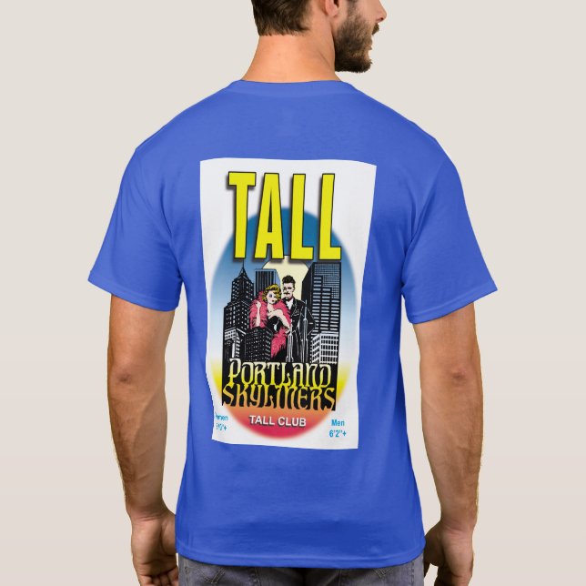 T-shirt Portland Skyliners Tee (commandez n'importe quel b (Dos)