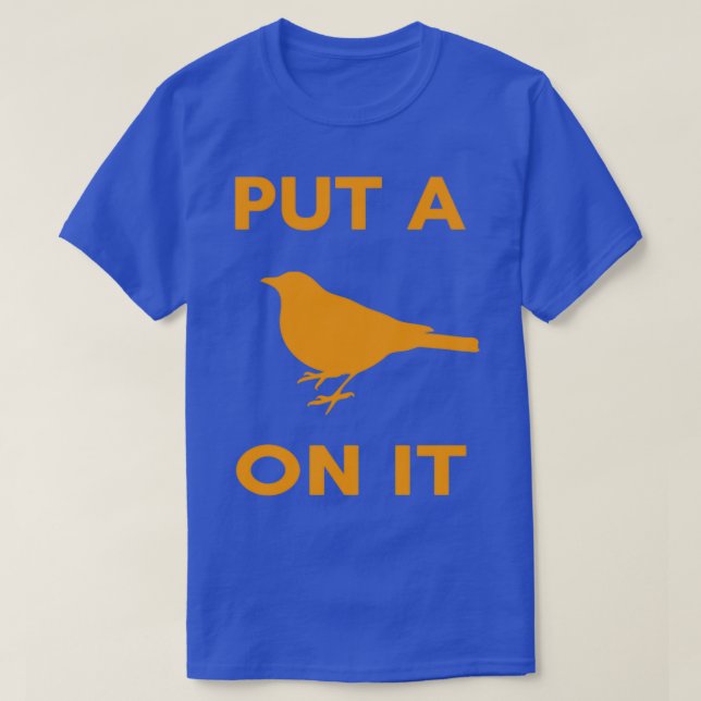 T-shirt Portlandia Y Met Un Oiseau (Design devant)